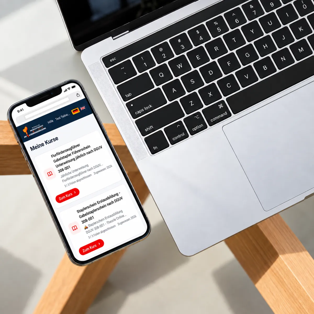 Webinar - Staplerschein - Schulung